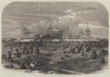 Entwurf für den Palast des Volkes, Muswell-Hill